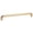 Satin Brass, variant on Emtek 86619US4 10 in. Center to Center Riviera Cabinet Pull - Satin Brass