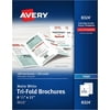AveryTri-Fold Printable Brochure Paper, Inkjet Printers, 100 Brochures and Mailing Seals, 8.5 x 11