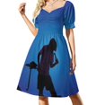 thumbnail image 1 of Vestido de manga corta Bo Burnham ropa de verano para mujer vestidos de cumpleaños para mujer 2025, 1 of 6
