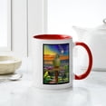 thumbnail image 4 of CafePress - Green Cheeked Conure Star Gazer Mugs - 11 oz Ceramic Mug - Novelty Coffee Tea Cup, 4 of 4