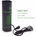 thumbnail image 2 of Electronic Heat Mat 24x52cm, Waterproof Hydroponic Heating Pad for Seed Reptile Plant with Power Protection Safe and Durable CE Certified, 2 of 5
