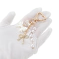 thumbnail image 5 of Unique Bargains 1 Pc Handbag Charm Keychain Heart Bow Bag Accessories Gold Tone, 5 of 6