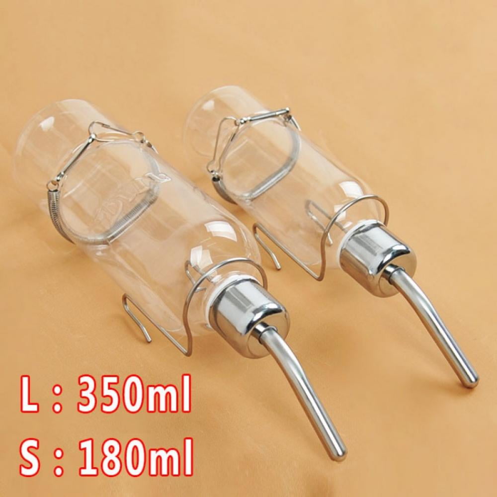 Naturalour Dog Water Bottle for Crate No Drip Dog Water Bottle, Cat