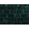 thumbnail image 1 of Ahgly Company Indoor Rectangle Abstract Turquoise Blue Contemporary Area Rugs, 3' x 5', 1 of 4