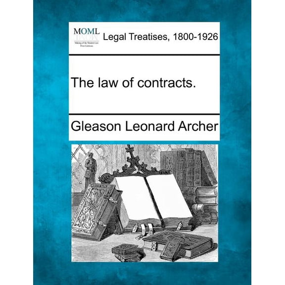 The Law of Contracts. (Paperback)