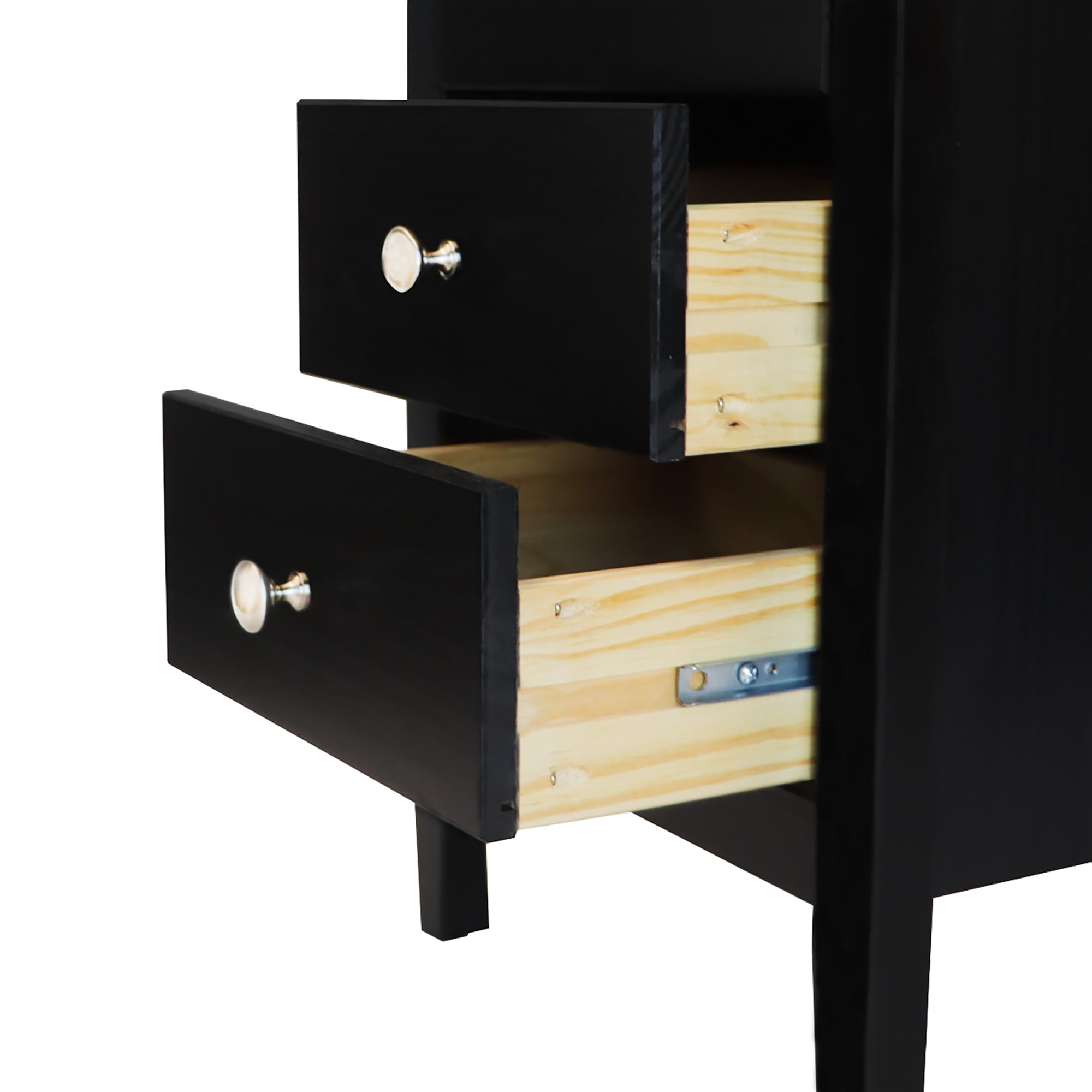 Adeptus Solid Wood Easy Pieces 3 Drawer End Table Nightstand Walmart Com Walmart Com