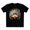Black, variant on Fan shirt, Shirt with Fan, Tee Shirt with Antique Fan