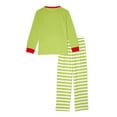 thumbnail image 2 of Matching Family Christmas Pajamas Kids Grinch 2-Piece Pajama Set, 2 of 2