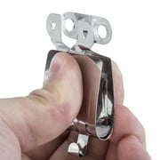 Adorama Stainless Steel 35mm Film Clips, Pack Of Two, with Weight