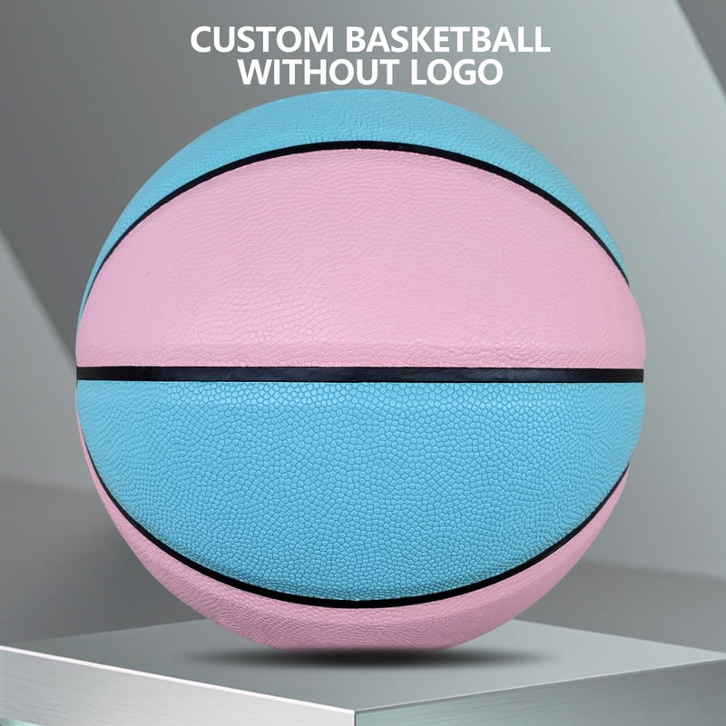 Composite Leather No Logo Colored Basketball-Standard Size6/7 Indoor Outdoor For Team Game Training Basketball High Quality Ball