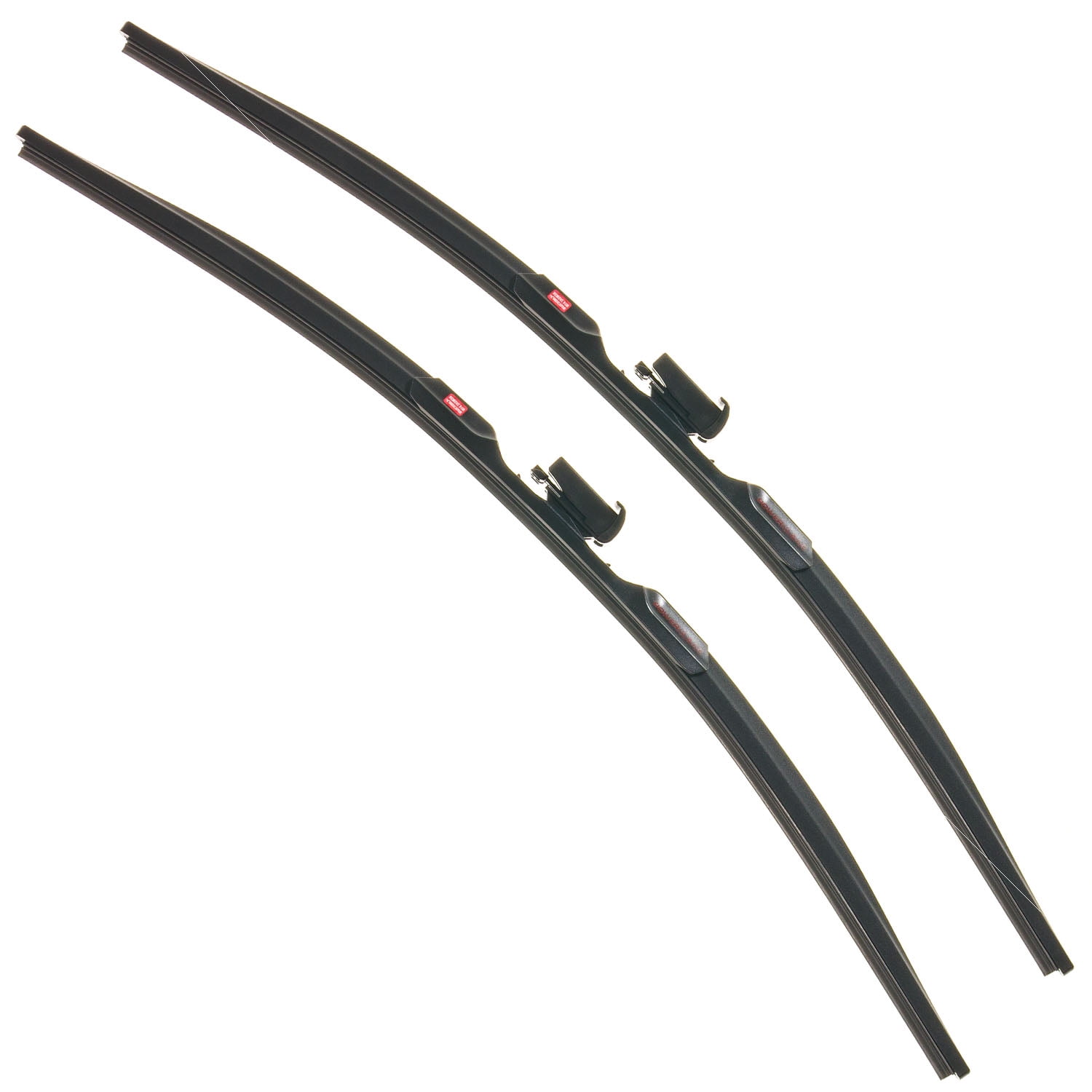 PowerClear by PowerStop – PCK-2424-3 - Front 24" + 24" Windshield Wiper Blade Set, Top Lock For Toyota Tundra 2022 [Model Specific] For Toyota Tundra, Jeep Wagoneer [Model Specific]