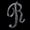 R, variant on Crystal Rhinestone 26 Letters Women Collar Brooch Pin Corsage Bouquet Jewelr -yy-L