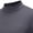 Dark Gray1, variant on Men's Long Sleeve T-Shirts Casual Lightweight Super Soft Athletic Cotton Shirts Mock Collar Basic Designed Undershirt Slim Fit Tops