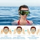 thumbnail image 5 of Gafas de natación de montura grande para adultos, impermeables, con lentes de PC antivaho y sello suave, ajuste cómodo para natación, entrenamiento y uso recreativo. Incluye estuche, 5 of 8