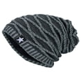 thumbnail image 1 of Bonnets Tricotés pour Hommes Hiver Plus Chauds Ski Slouch Vacances en Plein Air Casquettes de Randonnée, 1 of 2