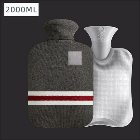 

Hot Water Bottle 2 Liters With Lid Soft Fuzzy Hot Water Bottle For Babies Children And Adults Hot Water Bottle For Friends Birthday Gift Winter Christmas Gift Home Appliances