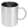thumbnail image 2 of Taza de Café Aislada de Doble Capa de Acero inoxidable con Asa para Taza de Cerveza de Té, 2 of 7