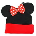thumbnail image 2 of Minnie Mouse Ears Bow Cuff Beanie, 2 of 2