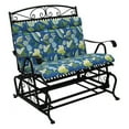 thumbnail image 1 of Blazing Needles Outdoor Loveseat Glider Hinged Seat &amp; Back Cushion - 40 x 43 in., 1 of 1
