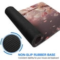 thumbnail image 6 of Floral Computer Mouse Mat,Japanese Cherry Blossom Sakura Tree Branch Soft Pastel Watercolor Mouse Pad with Rectangle Non-Slip Rubber Mousepad Large, Office Mouse Pad for Women Men Kid 31.5x11.8in, 6 of 7