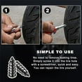 thumbnail image 4 of Dadiaei 40PCS Tire Repair Rubber Nail, Vacuum Tire Repair Kits Spiral Rubber Nails, Tire Screw Plug Fast Tool Self Service Tire Repair Nail for car, Motorcycle, Truck, Tractor Tire Puncture Repair, 4 of 6