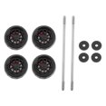 thumbnail image 2 of figatia 1:64 Scale Model Car Wheel & Tyre Set Accessories Replacement G5, 2 of 7
