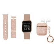 Kendall & Kylie Rose Gold Smart Watch with Interchangeable Strap and Earbud Set 900238R-40-C29