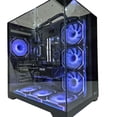 thumbnail image 2 of FunHei Tech PC de Jeu, AMD Ryzen 7 9800X3D, RTX 5060 Ti, 32 Go de RAM DDR5, SSD 4 To, Wi-Fi et Bluetooth, Win11 Pro, Noir, 2 of 6