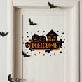 thumbnail image 3 of STARLIGHT- Halloween Welcome Home Yard Door Window Pumpkin Skull Bat Ghost Sticker Vinyl, 3 of 5