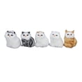 thumbnail image 2 of Chat Compagnon Interactif, Adorable Chat en Peluche 5 Pcs Simulation pour Chambre, 2 of 7