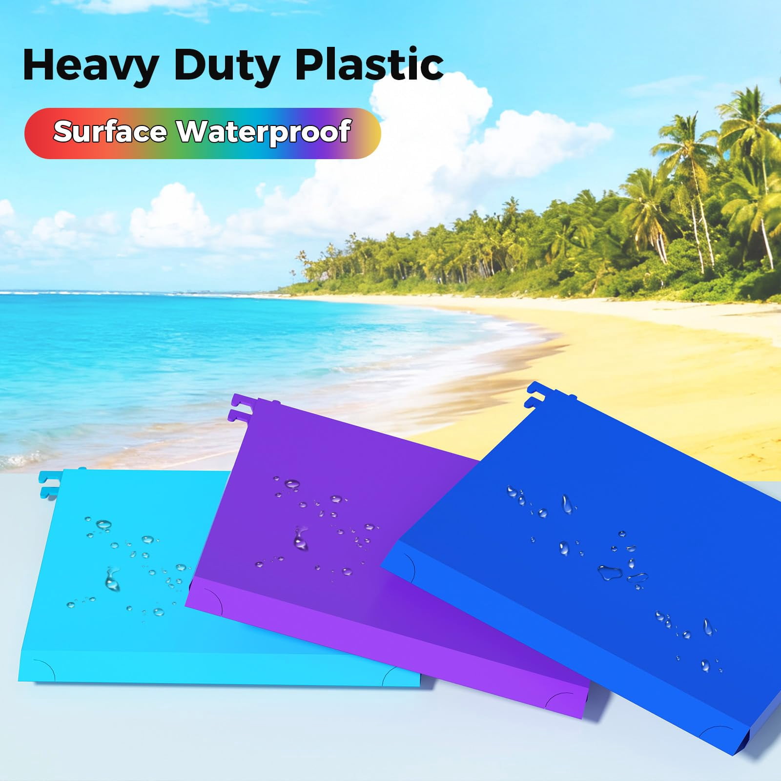 10pcs Hanging File Folders Letter Size  Plastic 2" Expandable With Tabs Organizer For Home Office School Document Organization Assorted Colors