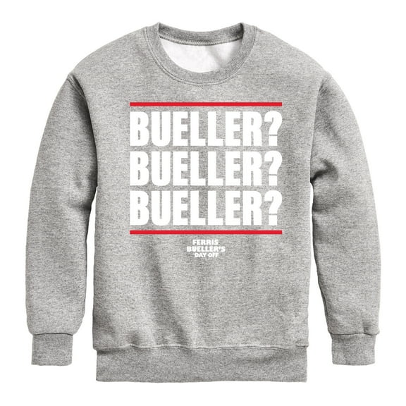 Ferris Bueller's Day Off - Bueller Bueller Bueller - Toddler And Youth Crewneck Fleece Sweatshirt