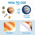 thumbnail image 4 of Adhesivos de pared Robmoda Solar System Glow in The Dark 780 Stars, 4 of 6