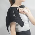 Heated Shoulder Wrap Brace,Portable Electric 3 Heating Setting Wireless