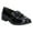 Black, variant on Geox Girls J Agata A Slip On Leather Shoe