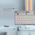 thumbnail image 2 of Teclado Gamer Redragon Horus Blanco Full Size Red Switch Alámbrico, 2 of 6
