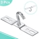 thumbnail image 4 of Ganchos de techo Uxcell de 93 mm, soporte de pared, hierro galvanizado, 3 unidades, 4 of 5