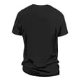 thumbnail image 3 of Independence Day Men's Patriotic American Flag Graphic T-Shirt, Short Sleeve Henley Style, Casual Summer Top, USA Independence Day Apparel, 3 of 3
