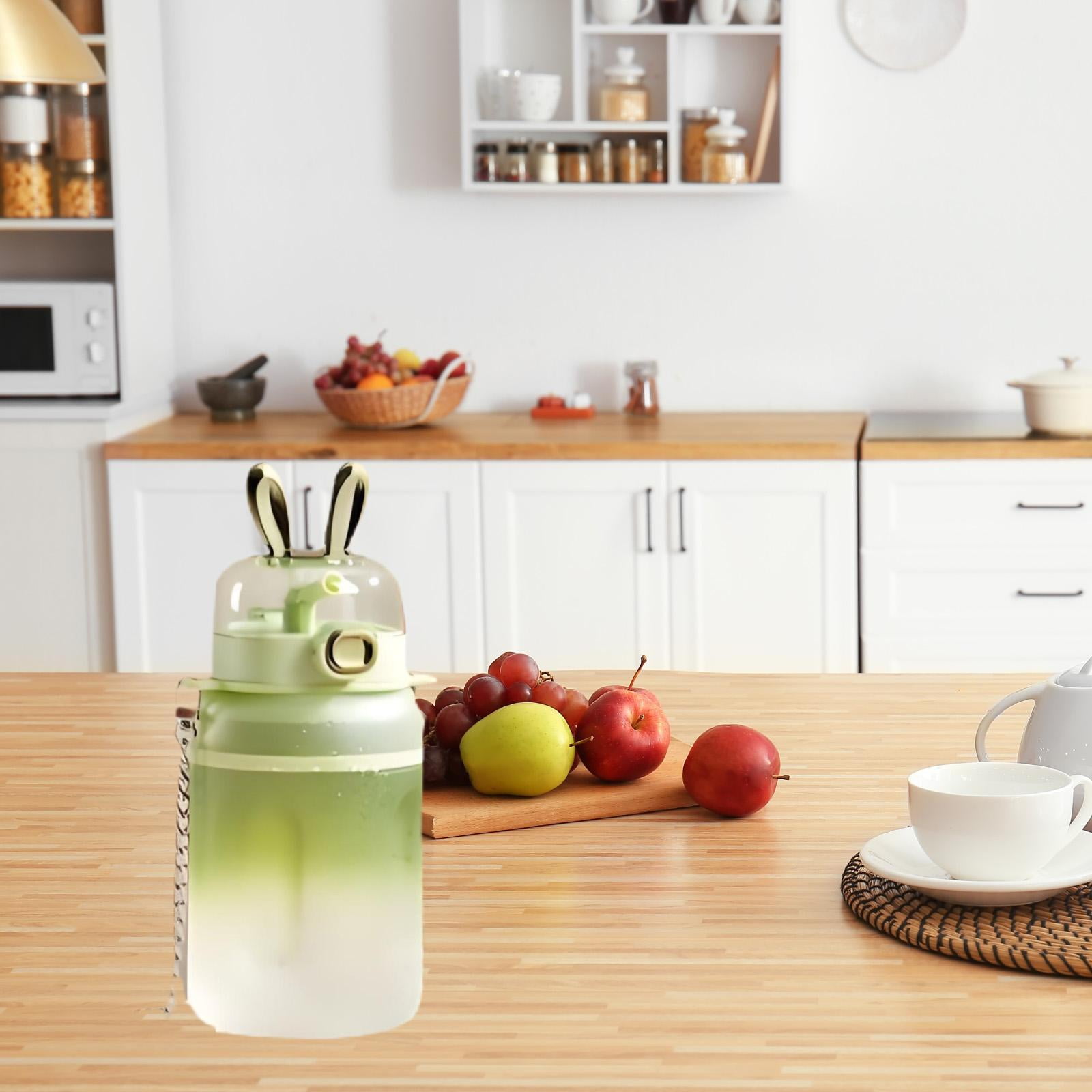 TISHITA 1L Electric Juicer Cup Housewarming Gifts Multipurpose Sturdy s Juicer Fruit Juicer for Kitchen Office Household Green