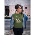 thumbnail image 2 of Vintage Heron Family T-Shirt Women -Alexander Wilson Designs, Female x-Large, 2 of 4