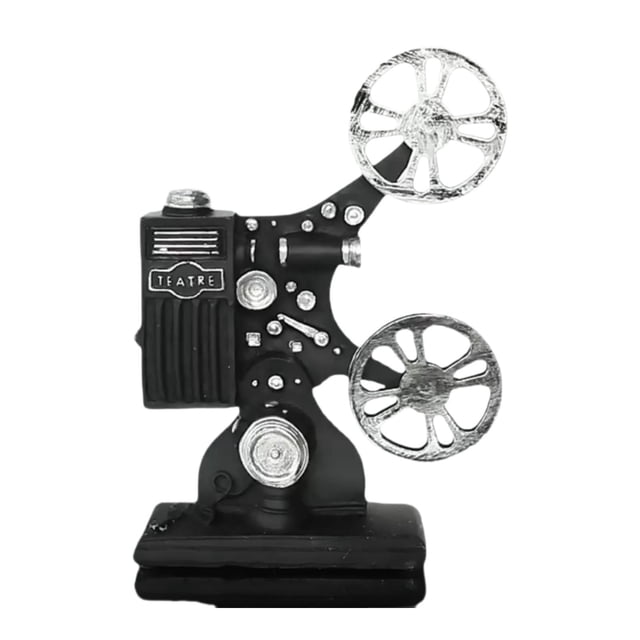 Proyector de película, modelo de escultura, coleccionista, regalo, ornamento, estatua para centro de mesa, escritorio, sala de estar, decoración inter