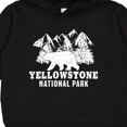 thumbnail image 3 of Inktastic Yellowstone National Park with Bear Mountains and Trees Toddler Hoodie, 3 of 4