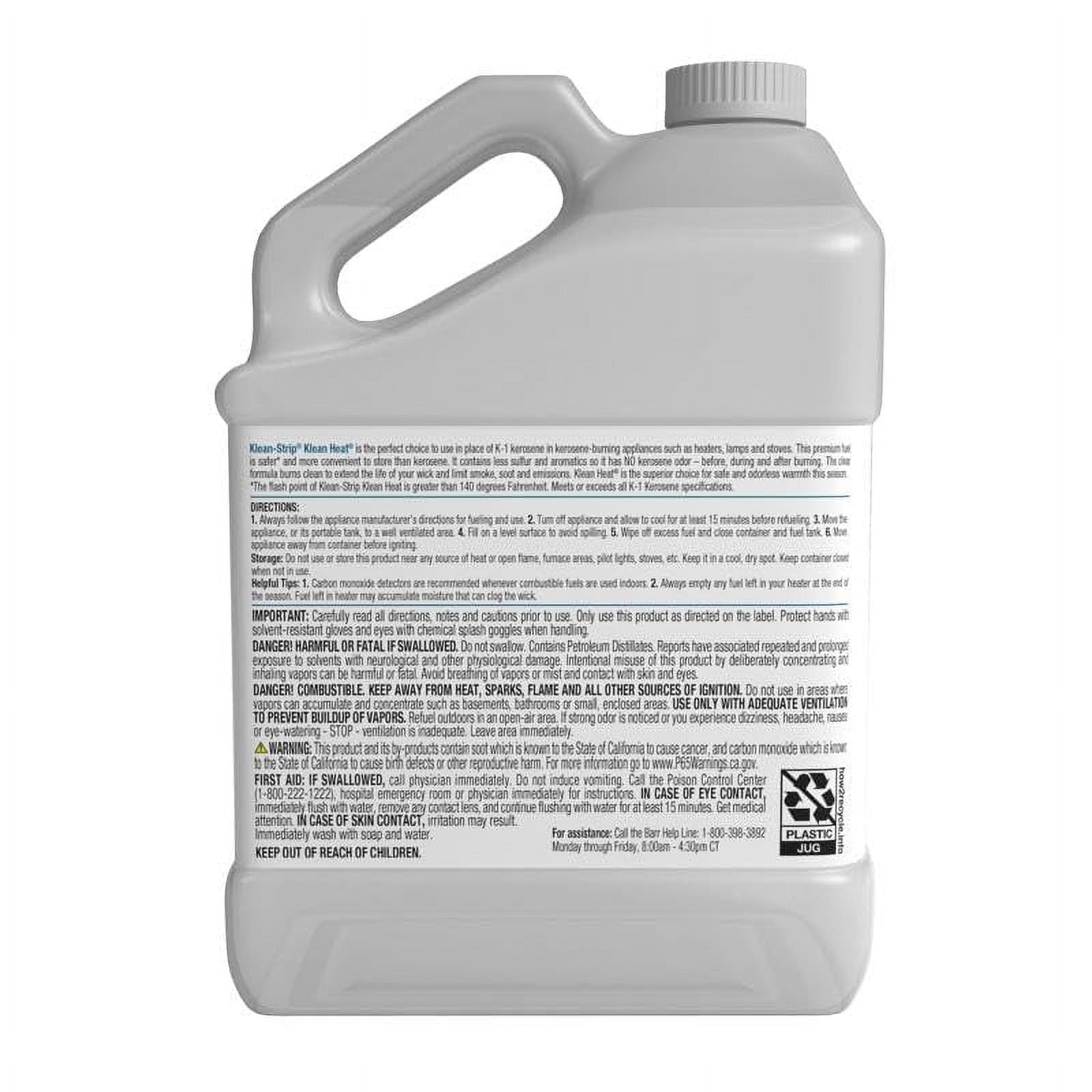 KLEAN-STRIP Kerosene Alternative for Lamps/Stoves 1 Gallon - Pack of 4