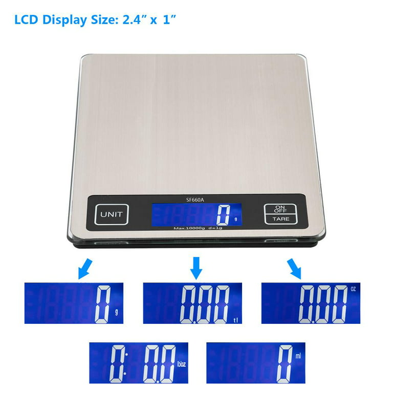 No Battery) RENPHO Digital Food Scale, Kitchen Scale Weight Grams and  Ounces for Baking, Cooking and Coffee with Nutrition Calculator for Keto,  Macro, Calories and Weight Loss with Smartphone App, Stainless Steel
