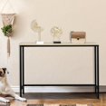 thumbnail image 6 of Al Fresco Slim Console Table, 41" Narrow Behind Sofa Table, Industrial Style, for Entrance, Living Room, Hallway, Gray, 6 of 7