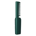thumbnail image 4 of Mini plancha de pelo recargable, cepillo de pelo antiescaldaduras 2 en 1, mini r de pelo , Verde, 4 of 8