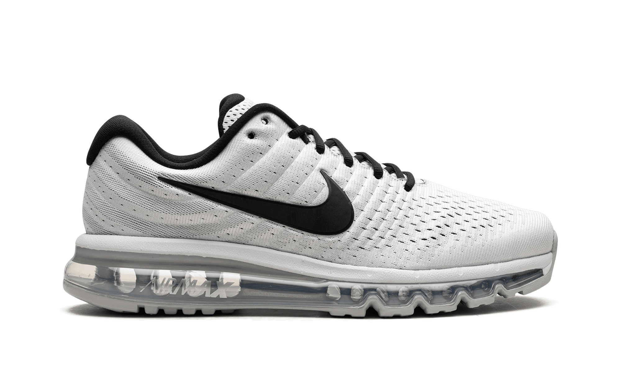 NIKE MENS Nike Air Max 2017 "White/Black" 849559 100 from Stadium Goods