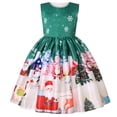 thumbnail image 1 of Girls Christmas Dresses Fancy Halloween Christmas Festival Party Dress 2-9Y, 1 of 7