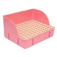 thumbnail image 5 of Kuntesetty Litter Box Cage Toilet Bedding Box 29x22x15.5cm Pet Toilet Corner Litter Pan for pink pp mesh, 5 of 9