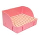 thumbnail image 5 of Caja de arena para conejos Yuyangstore Inodoro con bandeja sanitaria para conejos malla de pp rosa, 5 of 8